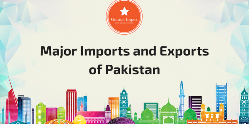 Major Import and Export of Pakistan