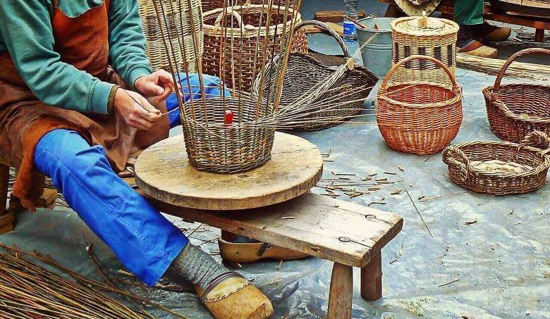 Basket weaving