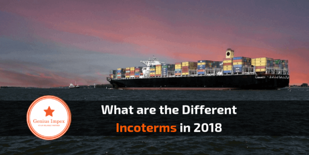 What are the different incoterms in 2018
